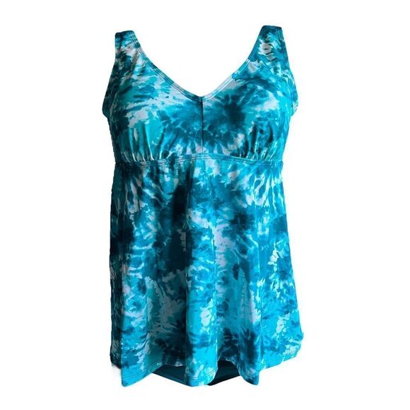 Kim Gravel x Swimsuits For All Flowy Tankini and Brief Set - Picture 4 of 8